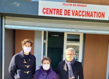 Ris-Orangis : Notre centre de vaccination COVID-19 est ouvert