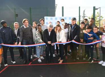 Ris-Orangis : Inauguration du nouveau plateau sportif du Moulin à Vent