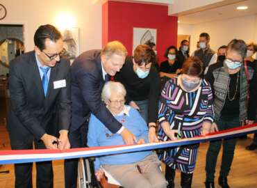 Inauguration de la maison de retraite médicalisée « Le Manoir » à Ris-Orangis